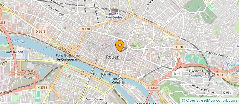 localisation de l'entreprise RIBEPA à ROUEN