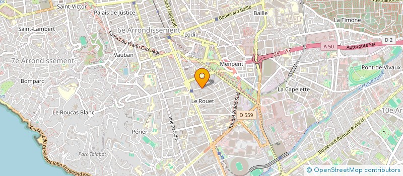 localisation de l'entreprise RIBERA à MARSEILLE