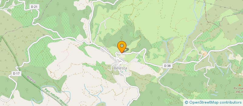 localisation de l'entreprise RIBERACH VINS DE TERROIRS à BELESTA