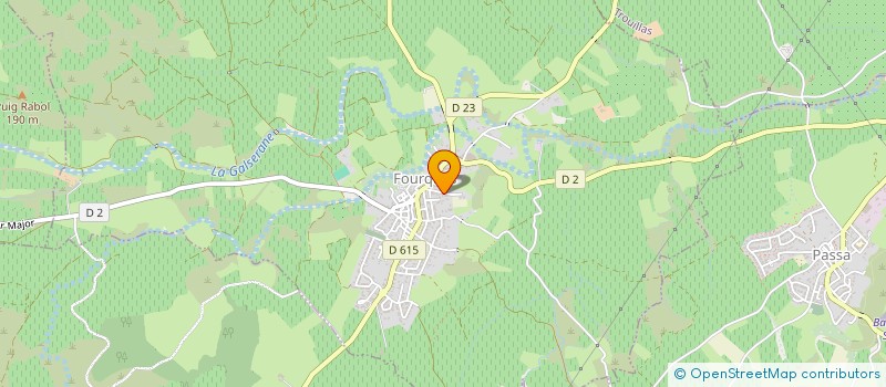 localisation de l'entreprise RIBERETTE à THUIR