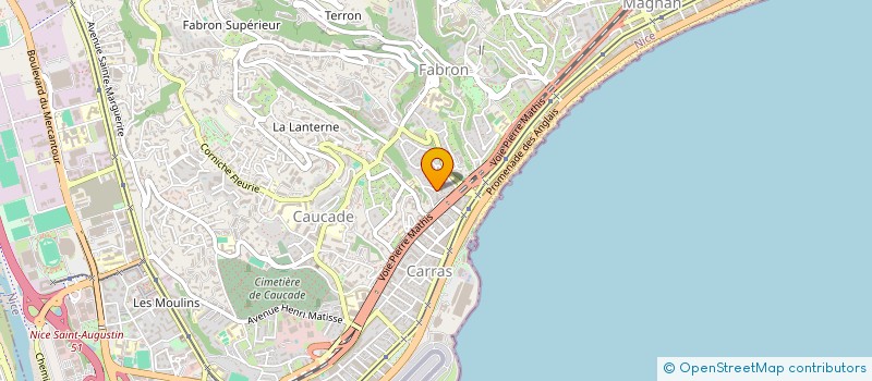 localisation de l'entreprise RIBERO INDIVISION à NICE