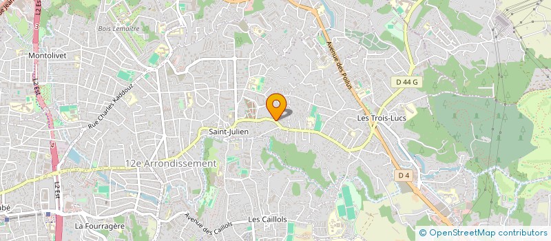 localisation de l'entreprise RIBEYRET 2 à MARSEILLE