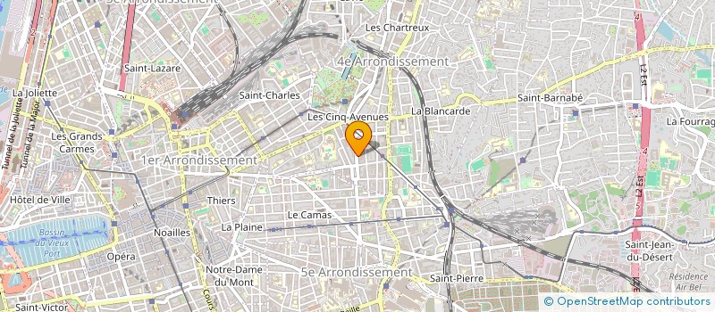 localisation de l'entreprise RIBILI à MARSEILLE