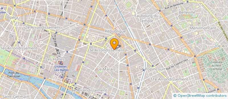 localisation de l'entreprise RIBINOU  PARIS