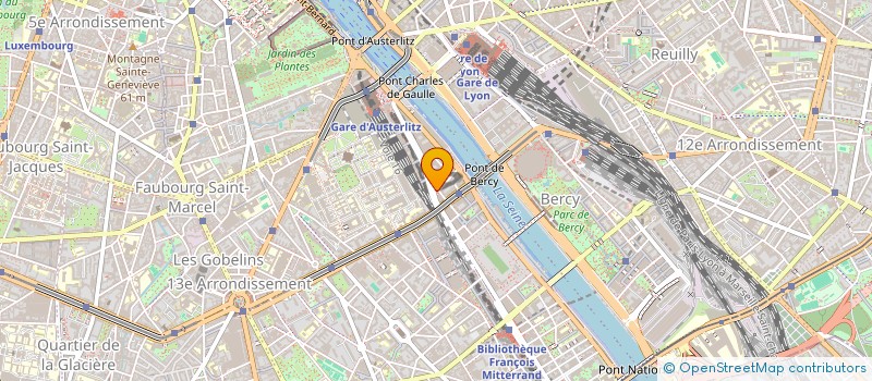 localisation de l'entreprise RIBINVEST à PARIS
