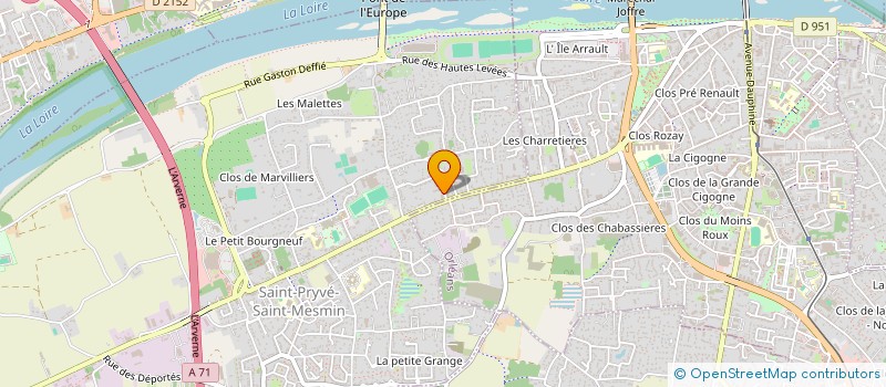 localisation de l'entreprise RIBIRINA  SAINT-PRYVE-SAINT-MESMIN