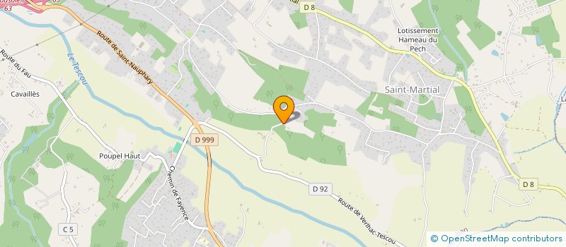 localisation de l'entreprise RIBLAYE  MONTAUBAN