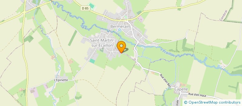 localisation de l'entreprise RIBOC à SAINT-MARTIN-SUR-ECAILLON