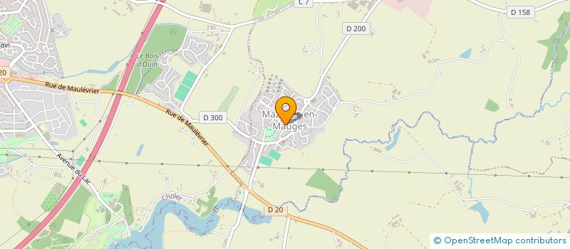 localisation de l'entreprise RIBOU  MAZIERES-EN-MAUGES