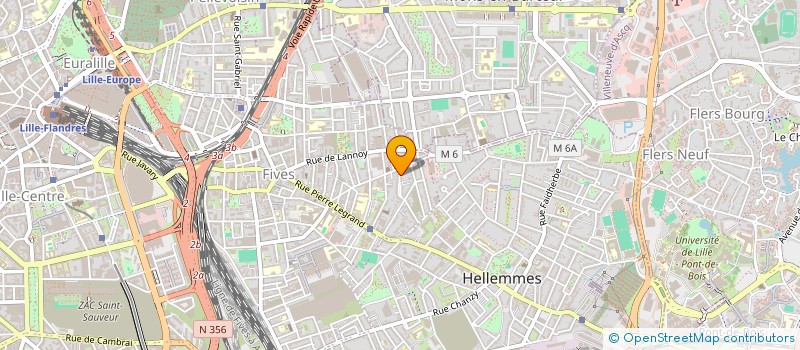 localisation de l'entreprise RIBOULDINGUE à LILLE