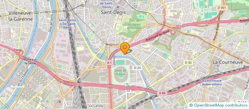 localisation de l'entreprise RIBSAM à SAINT-DENIS