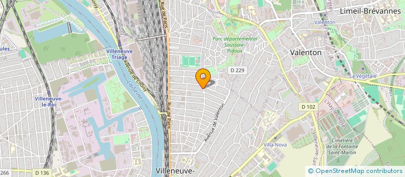 localisation de l'entreprise RIBY JEWELLERY à VILLENEUVE-SAINT-GEORGES