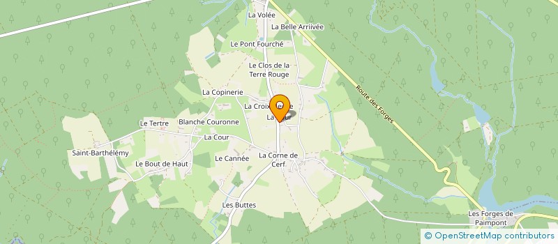 localisation de l'entreprise RIC'HOCHET  RENNES