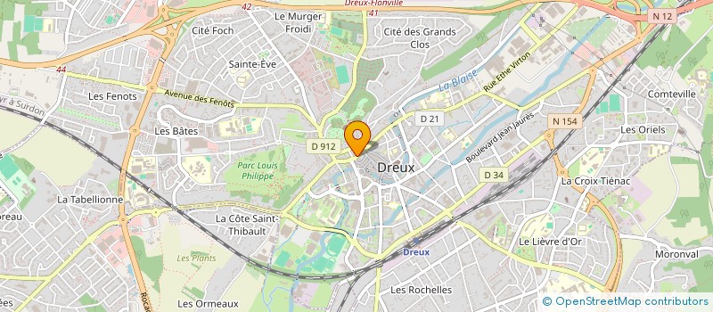 localisation de l'entreprise RICAD à DREUX
