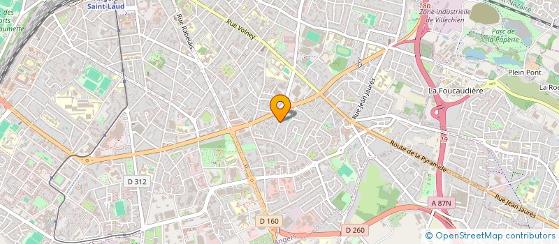 localisation de l'entreprise RICADARLING à ANGERS