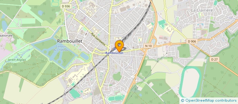 localisation de l'entreprise RICARD  RAMBOUILLET