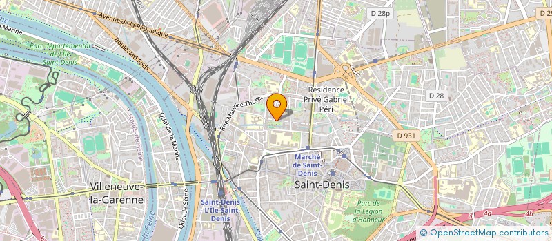 localisation de l'entreprise RICARD CHIPS ET TRADITION à SAINT-DENIS