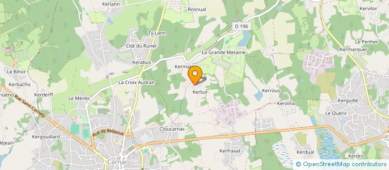 localisation de l'entreprise RICARD INDIVISION  CARNAC