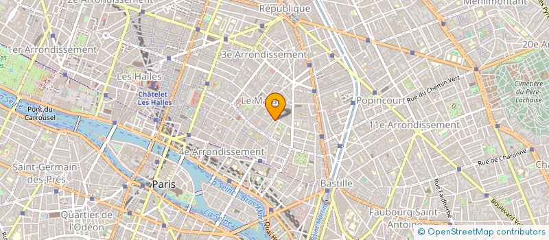 localisation de l'entreprise RICARD RINGUIER & ASSOCIES  PARIS