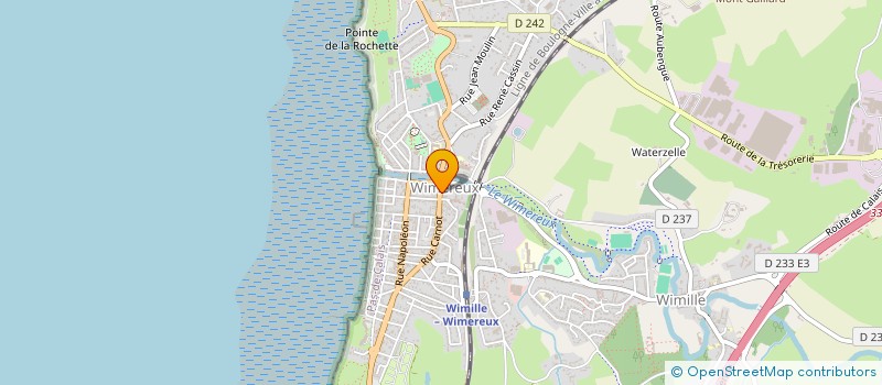 localisation de l'entreprise RICARDO à WIMEREUX