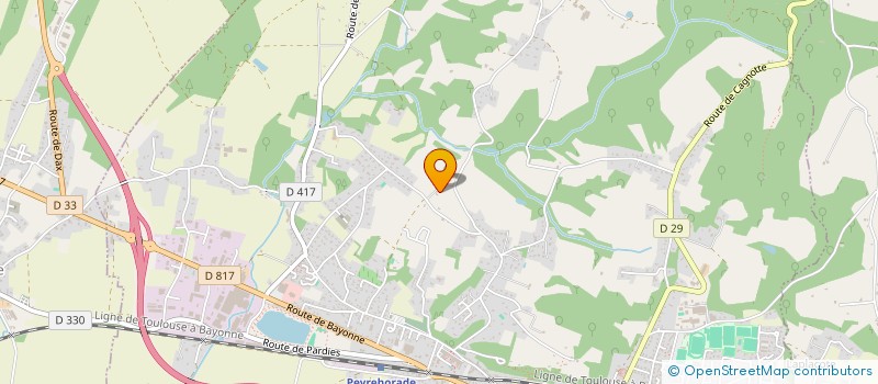 localisation de l'entreprise RICAT ET ASSOCIES  BELUS