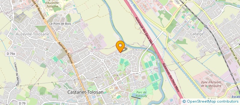 localisation de l'entreprise RICAU à CASTANET-TOLOSAN