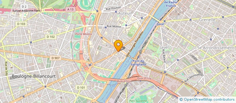 localisation de l'entreprise RICCARDO MARRACCINI BIENS  PARIS