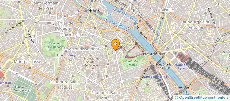 localisation de l'entreprise RICCI à PARIS