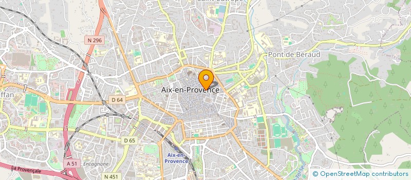 localisation de l'entreprise RICCI MICHELLE ET CIE à AIX-EN-PROVENCE