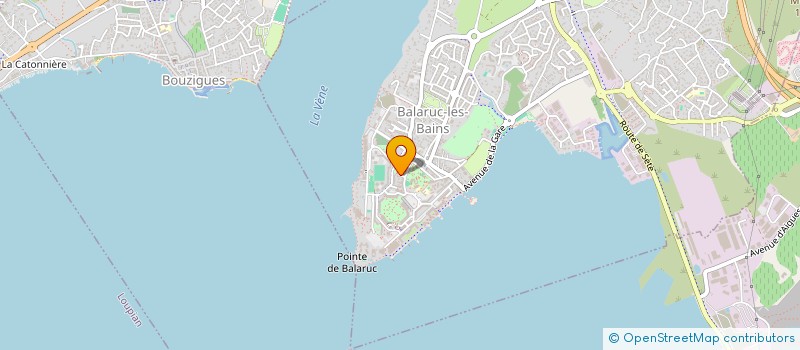 localisation de l'entreprise RICCIARDI ALAIN ET CHRISTINE  BALARUC-LES-BAINS