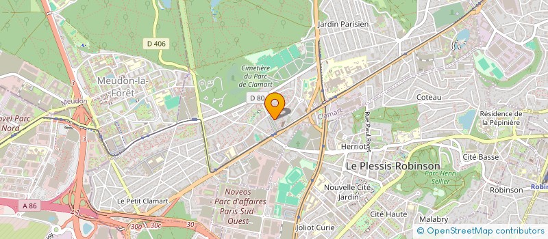 localisation de l'entreprise RICCO EVENTS à CLAMART