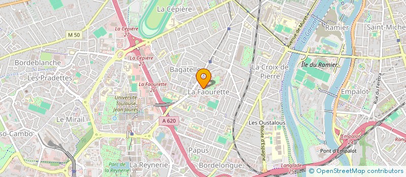 localisation de l'entreprise RICCO EXPRESS à TOULOUSE