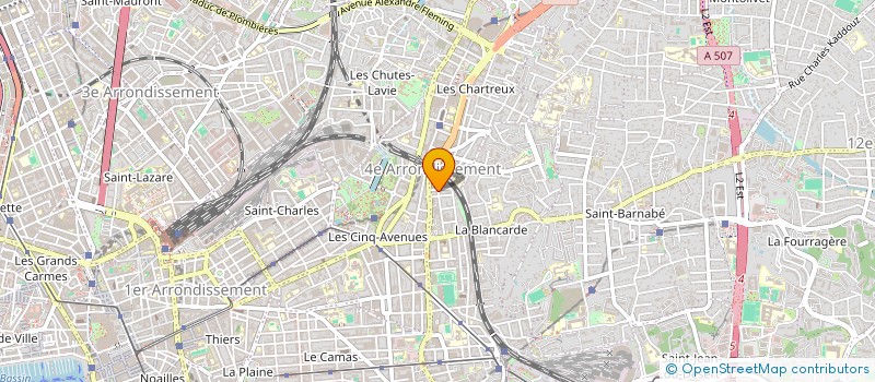 localisation de l'entreprise RICCOBONO à MARSEILLE