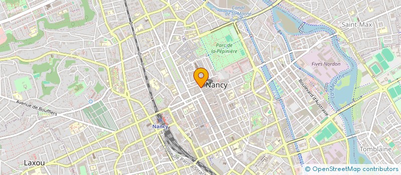 localisation de l'entreprise RICCS à NANCY