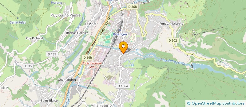 localisation de l'entreprise RICDOEMMAJEN BRIOLAT à BRIANCON