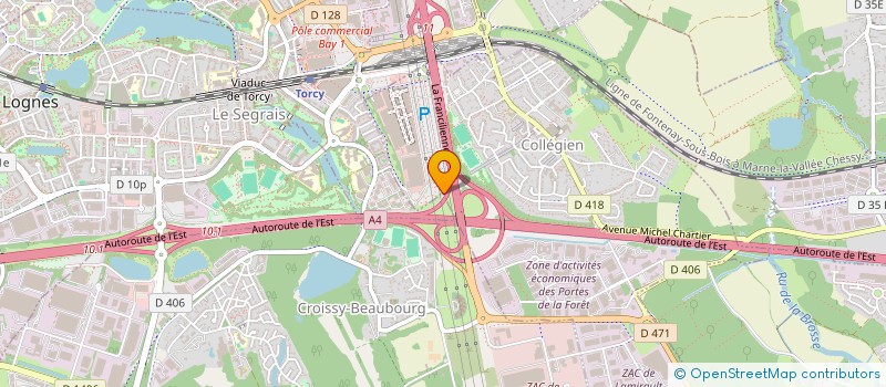 localisation de l'entreprise RICE & FISH  COLLEGIEN