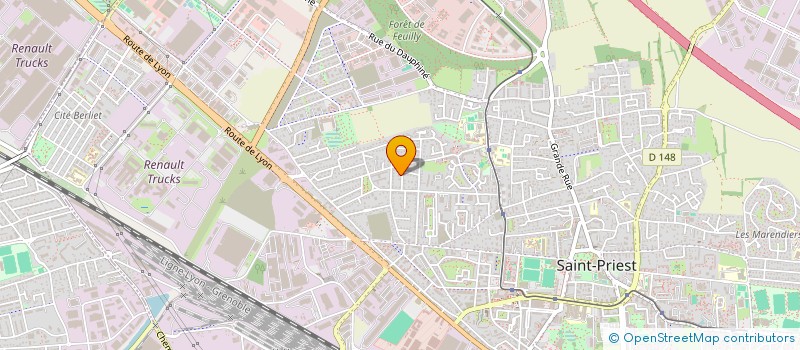 localisation de l'entreprise RICEL  SAINT-PRIEST