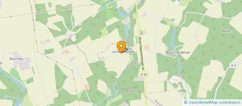 localisation de l'entreprise RICELEM DEVELOPPEMENT  ROUZIERS-DE-TOURAINE