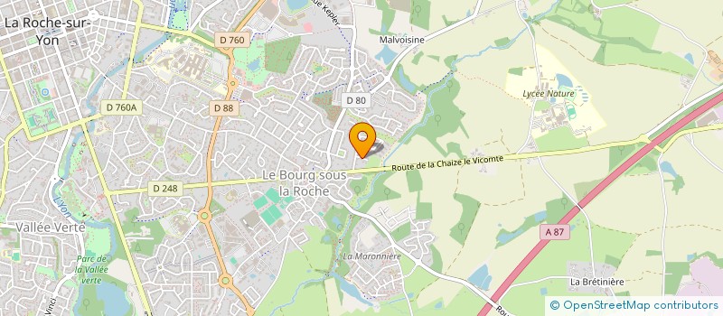 localisation de l'entreprise RICELI INVESTIGATIONS à LA ROCHE-SUR-YON
