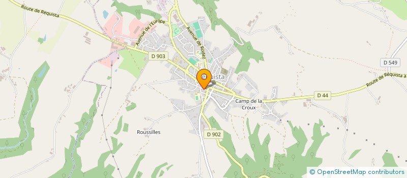 localisation de l'entreprise RICEST'ART  REQUISTA