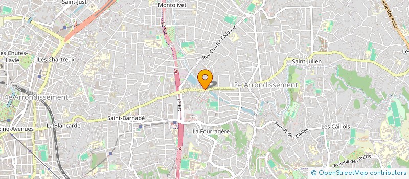 localisation de l'entreprise RICH à MARSEILLE