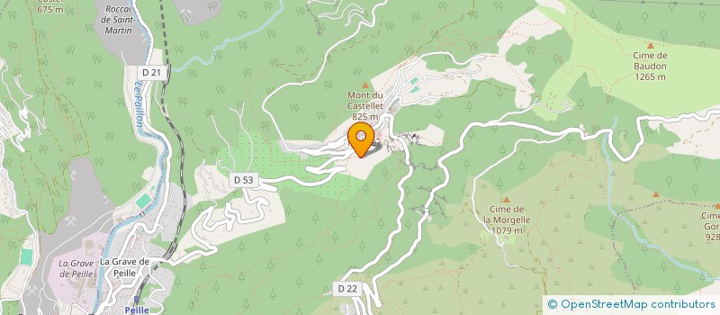 localisation de l'entreprise RICH  PEILLE