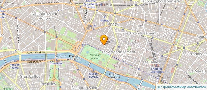 localisation de l'entreprise RICH ALLIANCE à PARIS