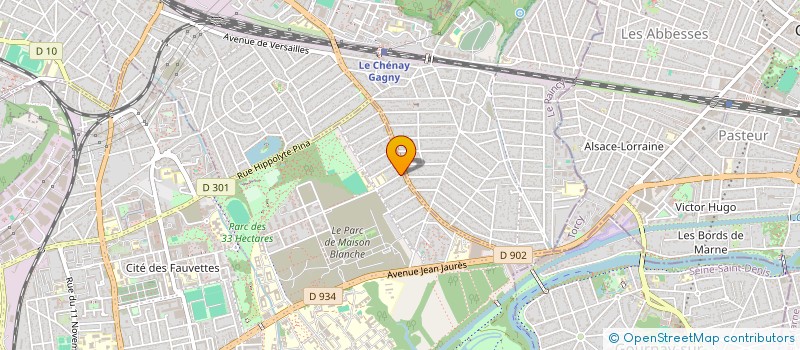 localisation de l'entreprise RICH MAU COACHING ( RMCOACHING ) à NEUILLY-SUR-MARNE