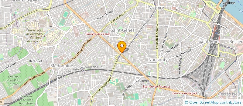 localisation de l'entreprise RICH RICH  BORDEAUX