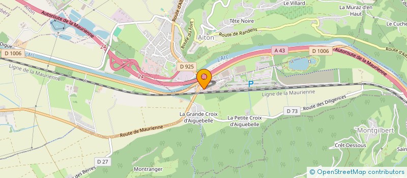 localisation de l'entreprise RICHARD 2PNC  BOURGNEUF