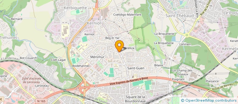 localisation de l'entreprise RICHARD à VANNES