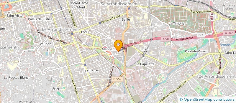 localisation de l'entreprise RICHARD à MARSEILLE