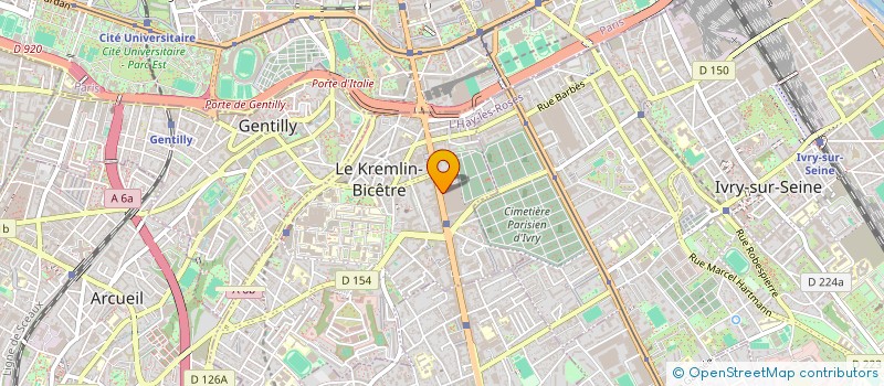 localisation de l'entreprise RICHARD à LE KREMLIN-BICETRE