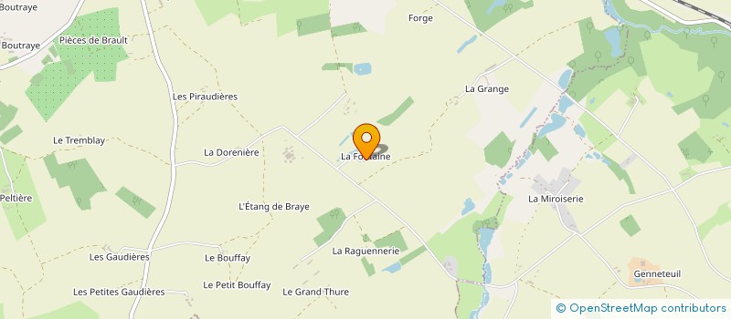 localisation de l'entreprise RICHARD  SAINT-AUBIN-LE-DEPEINT